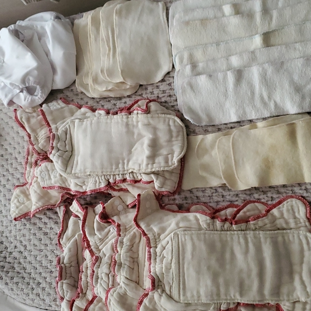 Green mountain Diapers cloth diaper lot medium cloth eez Organic